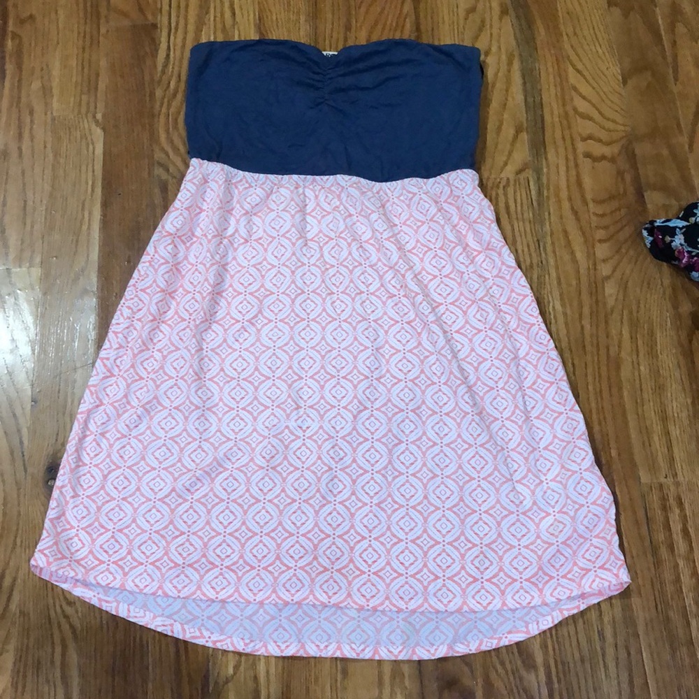 Strapless sundress